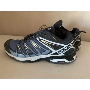 Salomon x ultra goretex men’s size 12 hiking shoes with contagrip sole.